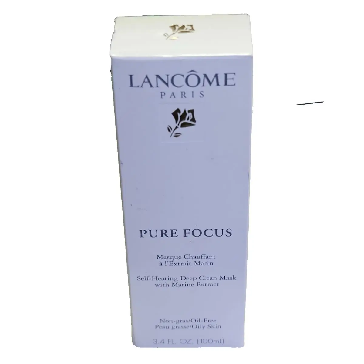 Lancome Pure Focus Self- Heating Deep Clean Mask with Marine Extract 3.4 Oz by Lancôme