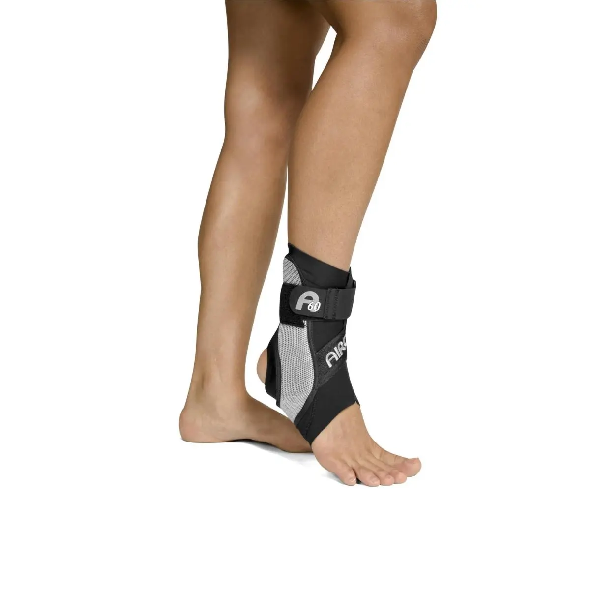 Aircast A60 Ankle Support Brace Left Foot Black Medium Shoe Size: Men`s 7.5
