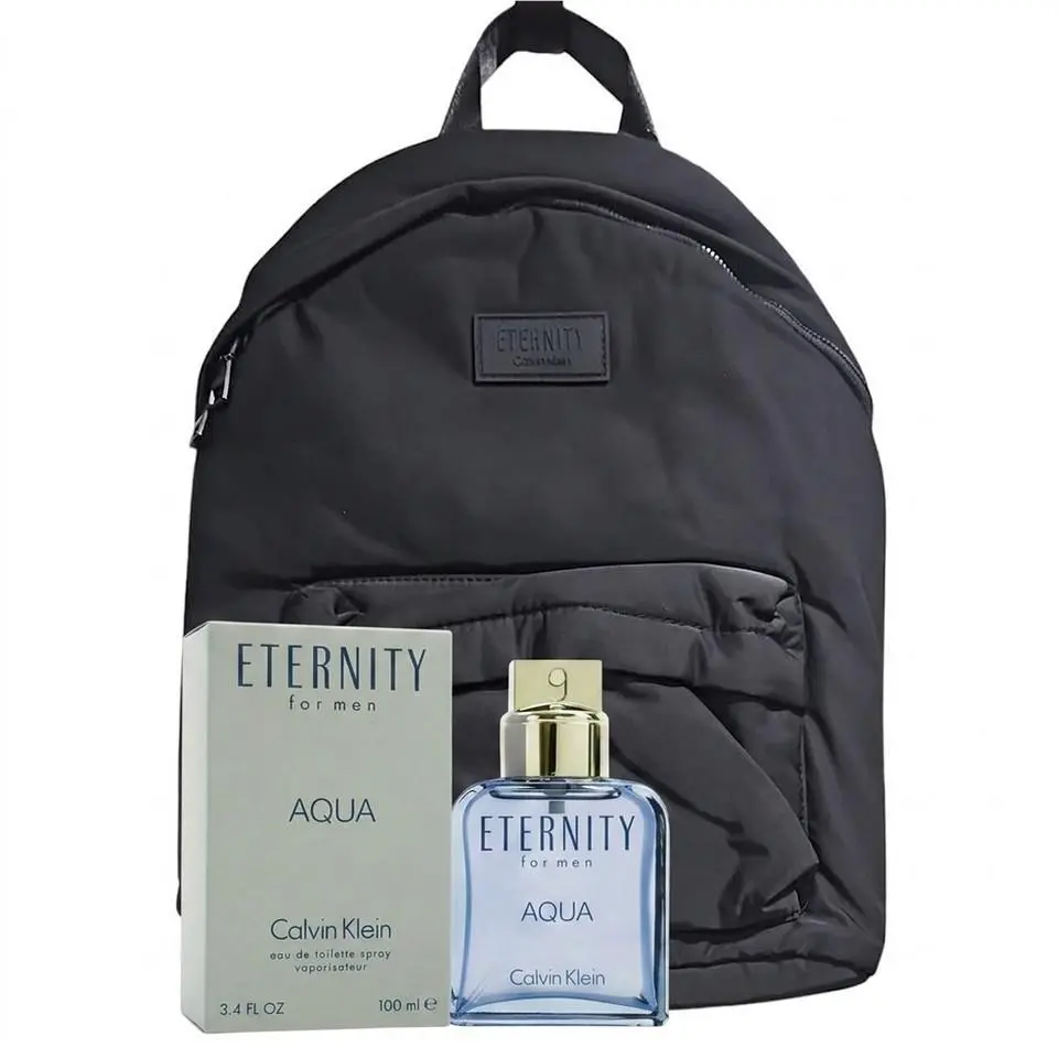 Eternity Aqua Men’s Edt 3.4 oz + Free Eternity Backpack by Calvin Klein