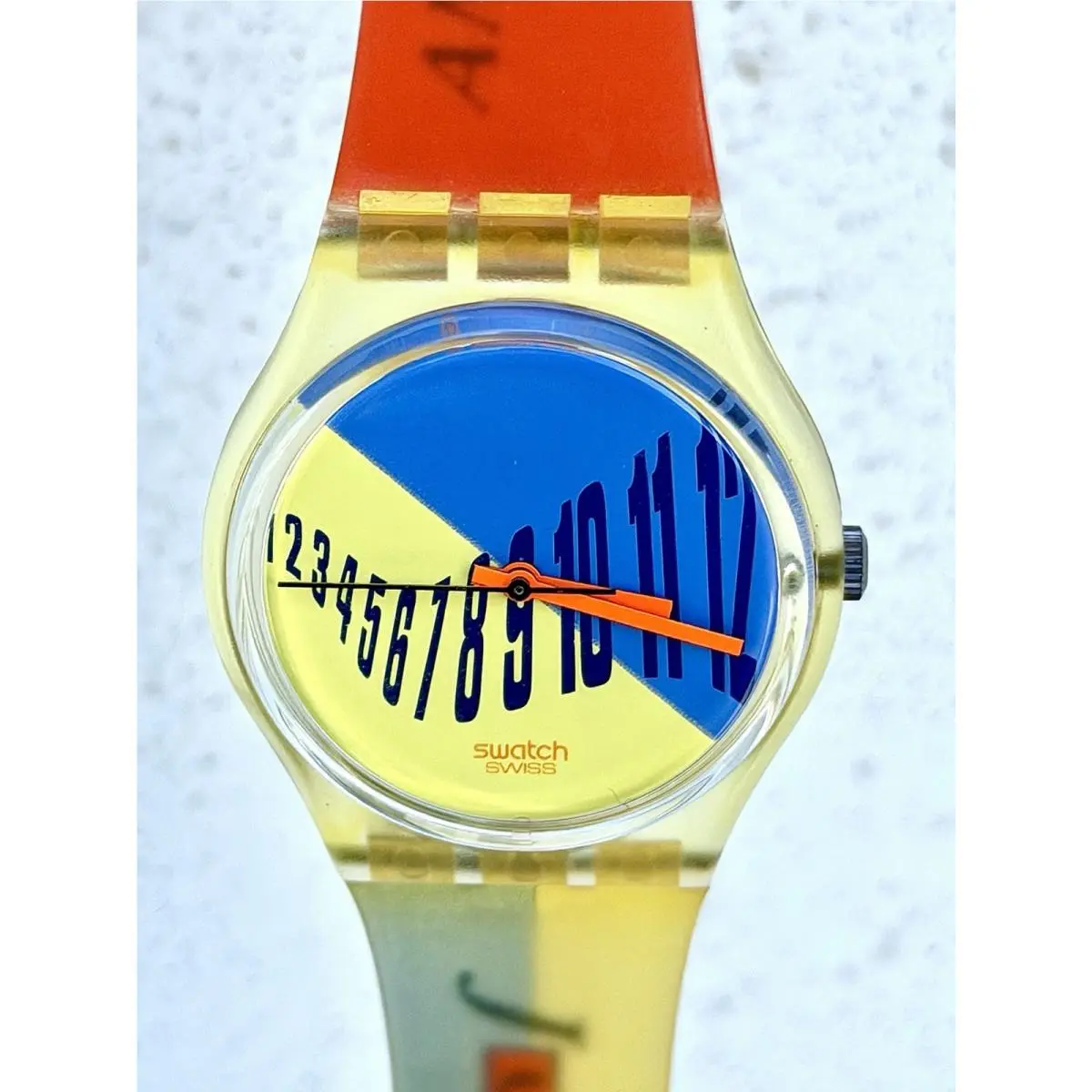 Vintage  Watch Typesetter GK131 1991 Standard Gents 34mm Quartz by Swatch