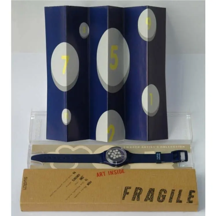 Tempo Libero  Art Special By Bruno Munari Nip-rare by Swatch