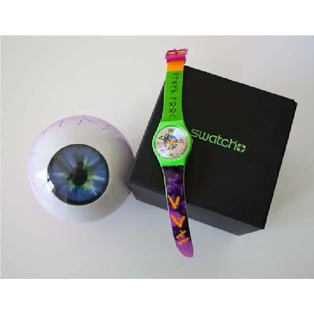 Playa Look Special Eyeball Packaging  24h Movement by Munden Nip-rare by Swatch