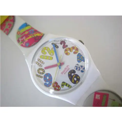 Playful Pins Whimsy Colorful Buttons  Nib-rare by Swatch
