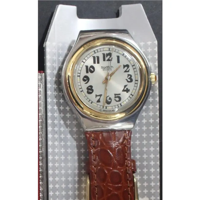 Irony 1993 Big Red Jack YGS100 Old Stock Nos with Watch/case/papers by Swatch