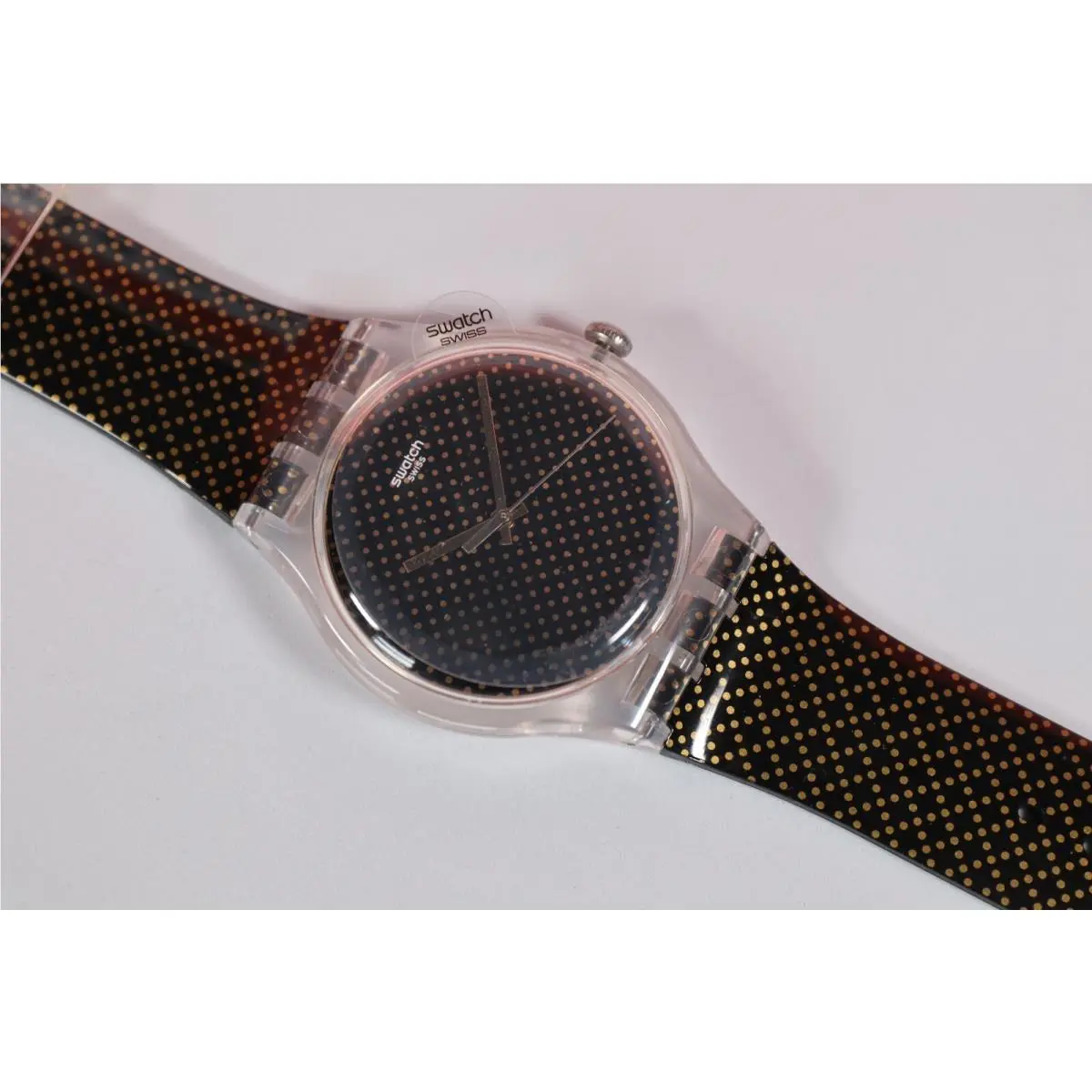 Limited Edition Swiss Swatch Wristwatch SUOK119 Gridlight Gent 41mm