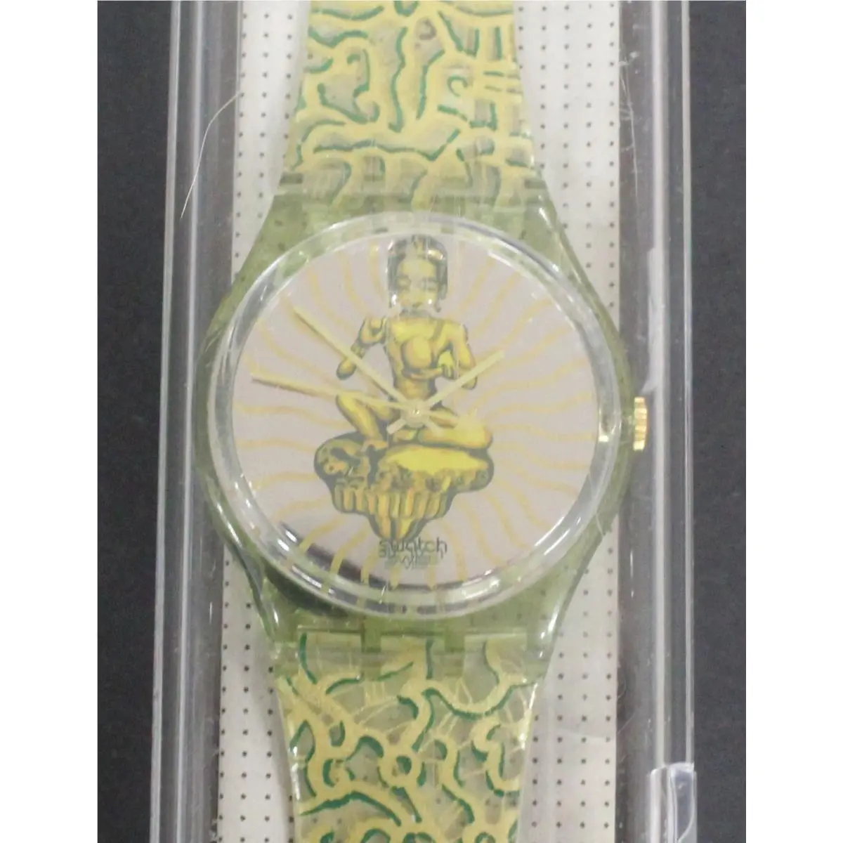 Gent Tai Sun GG133-New Old Stock Nos Watch/case/papers by Swatch