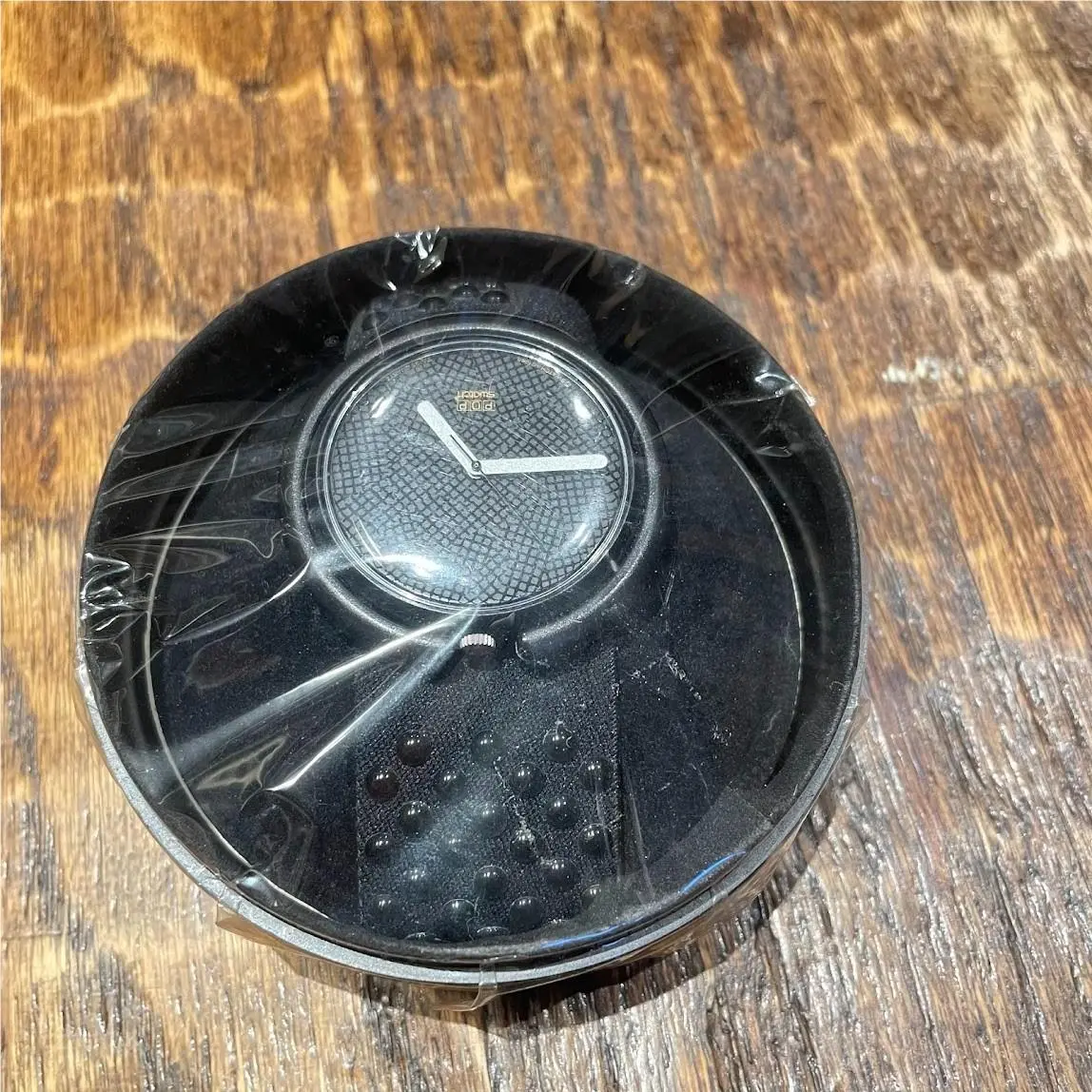 Pop  Watch Vintage 80’s Haute Couture Coco Noir Rare by Swatch