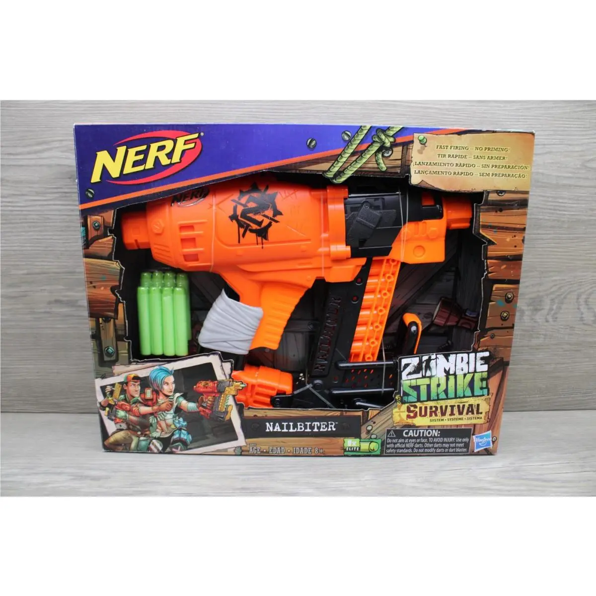Nerf E2672 Survival System with 8 Darts For Kids