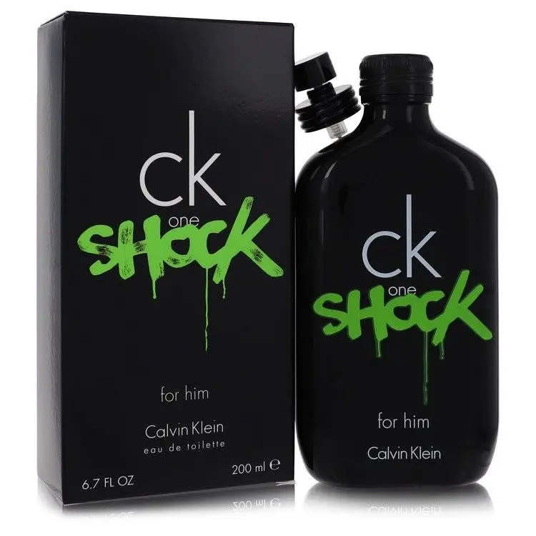 CK One Shock  Eau De Toilette Spray 6.7 oz / e 200 ml by Calvin Klein