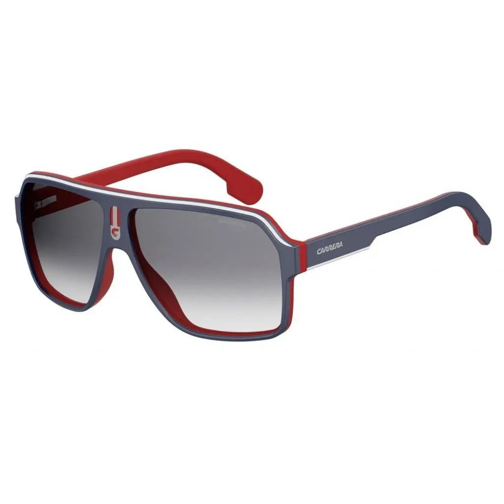 CA 1001 Sunglasses 8RU9O BL RD by Carrera