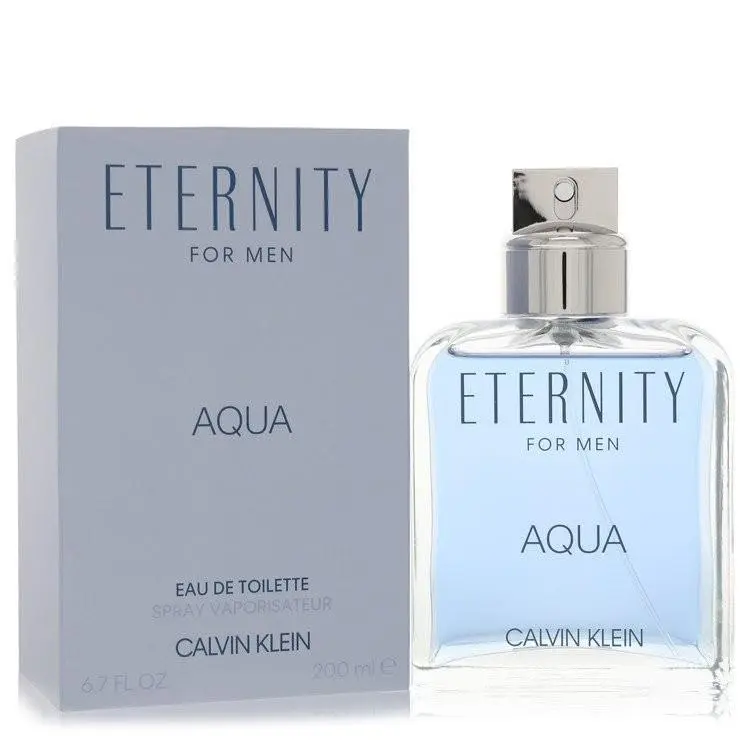Eternity Aqua  Eau De Toilette Spray 6.7 oz / e 200 ml by Calvin Klein