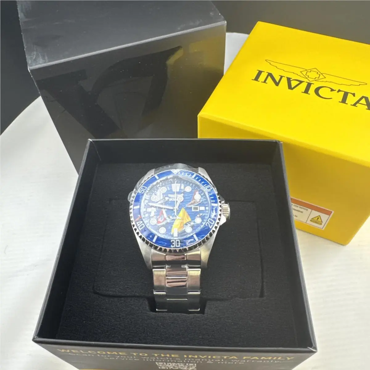 Invicta Pro Diver Visions From Above 51050 Men`s Watch 43mm Sailing