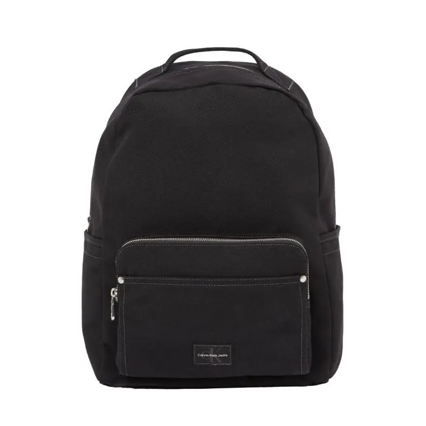 Unisex Campus Canvas Backpack Black One Size by Calvin Klein