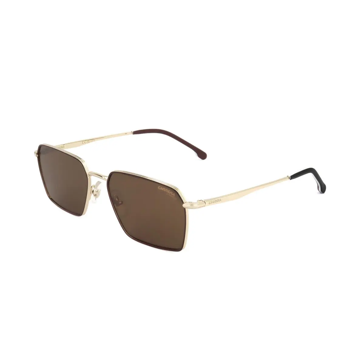 Carrera Men`s 56mm Gold Burgundy Sunglasses CARRERA356-S-NOA-56