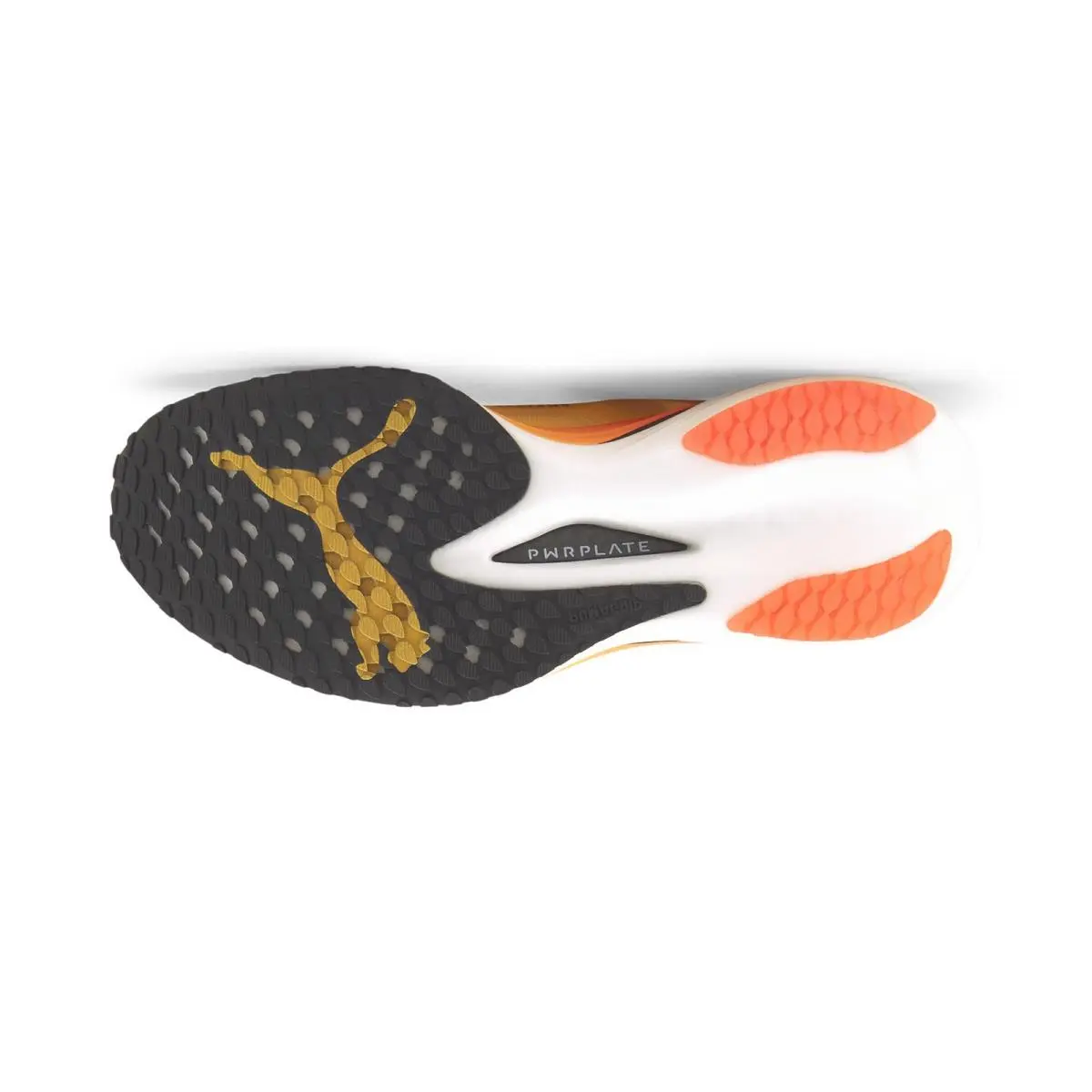 Puma shoes - PUMA Deviate Nitro Elite 2 Fireglow Running Shoe - 37894801 - Yellow 3