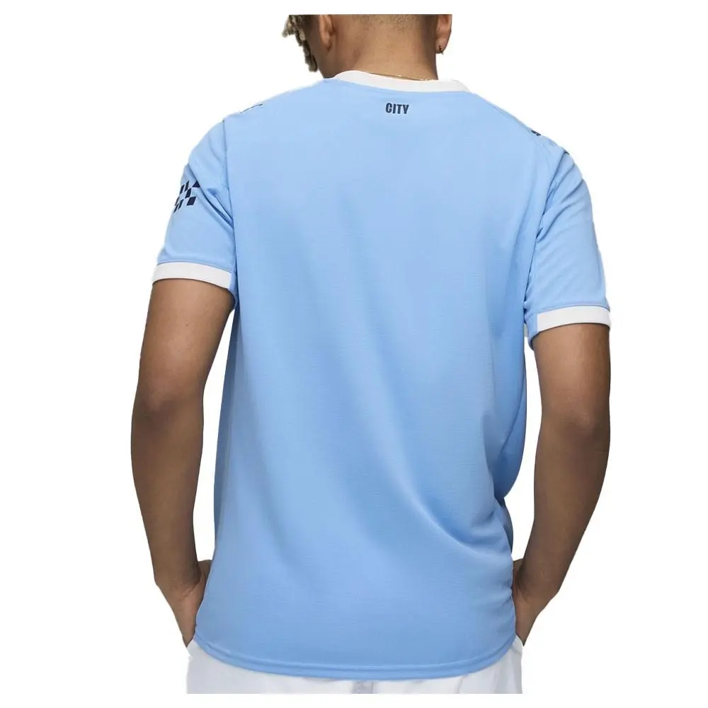 Puma clothing - PUMA Manchester City Crew Neck Short Sleeve Home Jersey Replica - 78033801 - Blue, White 6