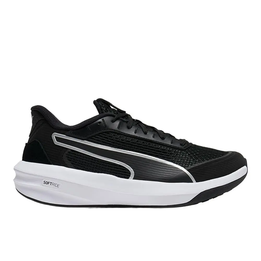Softride Courtney Running Womens Black Sneakers Athletic Shoes 31203701 by Puma