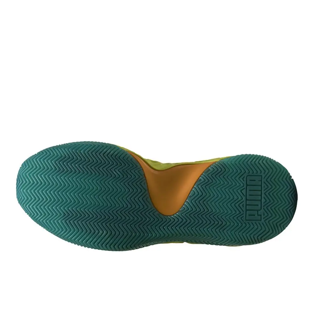 Puma shoes - PUMA Hali 1 Basketball Shoe - 31345401 - Yellow 3