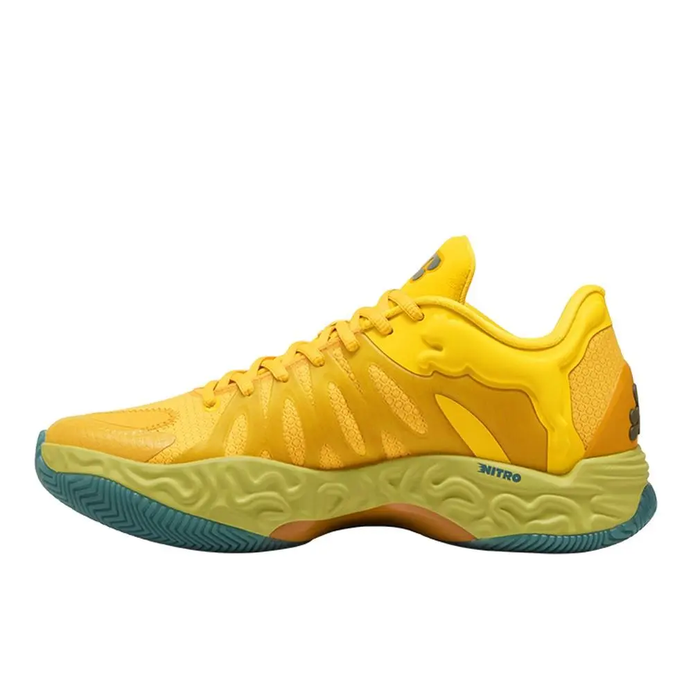Puma shoes - PUMA Hali 1 Basketball Shoe - 31345401 - Yellow 9