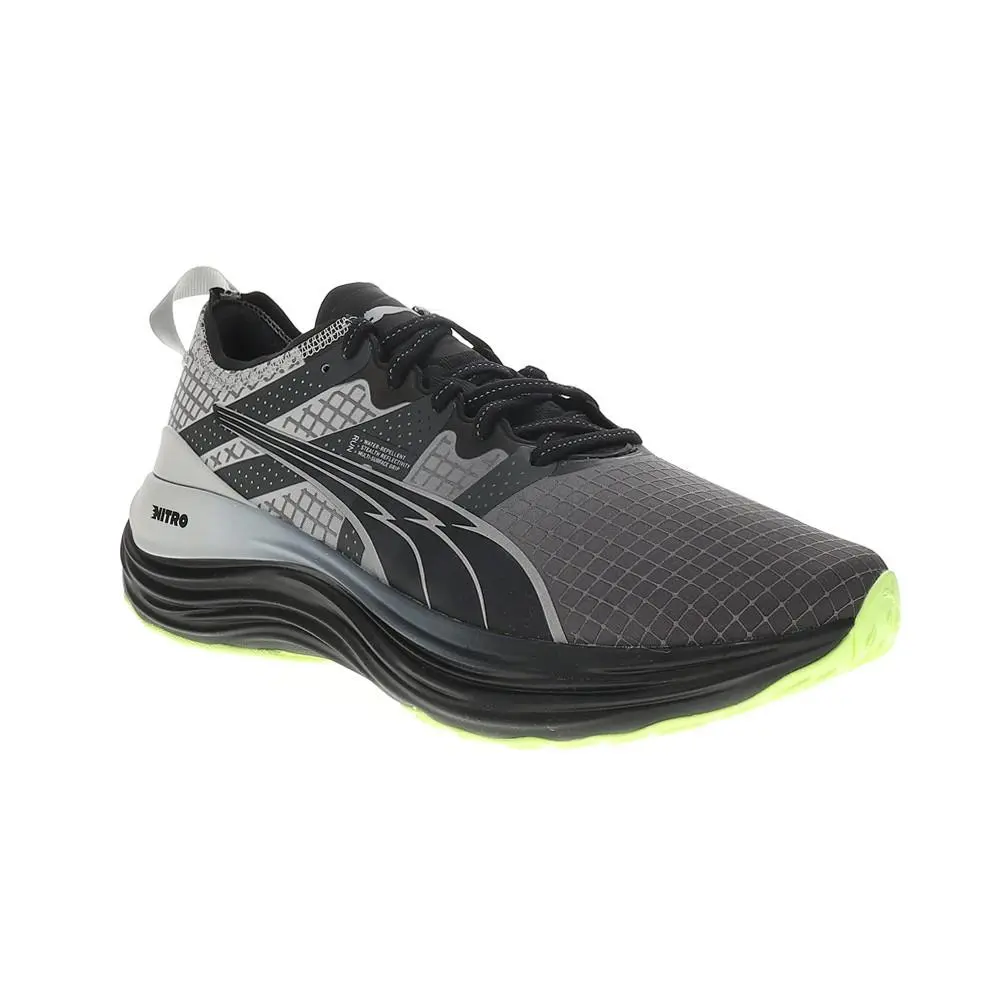 Puma shoes - PUMA Foreverrun Nitro Water Repellent Running - 31009001 - Black, Grey 0