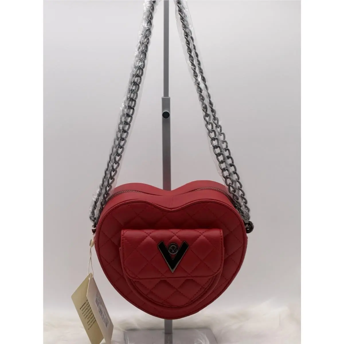 Orlandi Red Heart Crossbody/shoulder Bag by Valentino