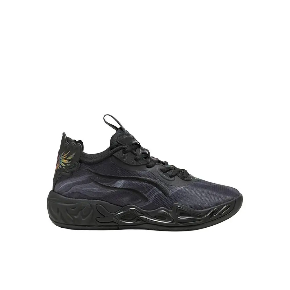 Puma X Lamelo Ball Mb.04 Lo Team Basketball Youth Boys Black Sneakers Athletic