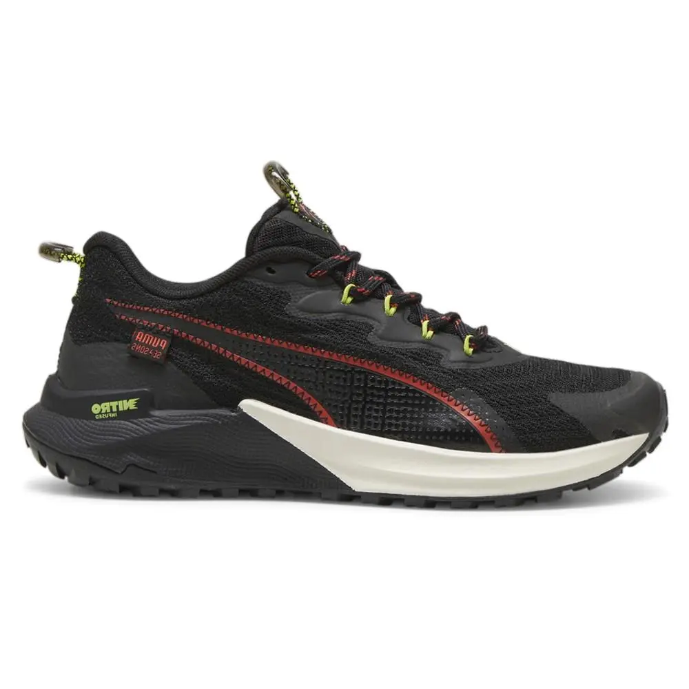 Seasons Fasttrac Nitro 2 Running Womens Black Sneakers Athletic Shoes 3076 by Puma