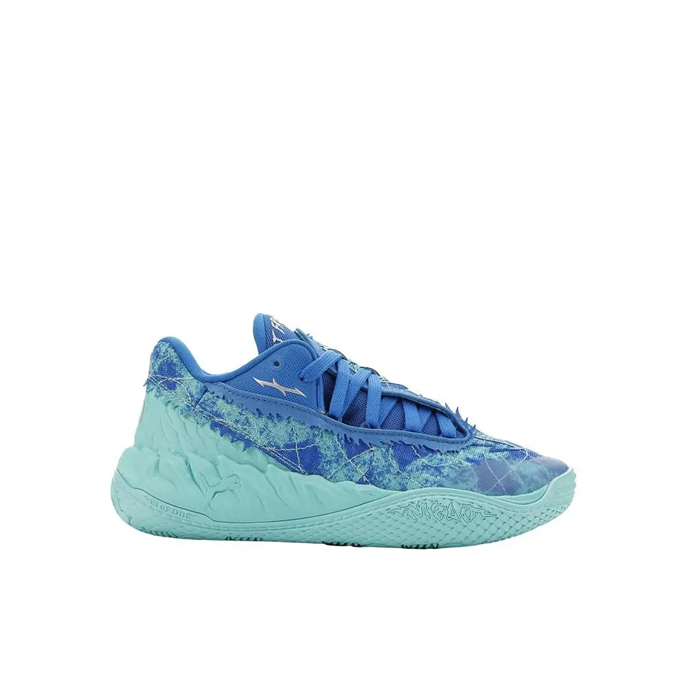 Puma Mb.05 Lo Team Basketball Youth Boys Blue Sneakers Athletic Shoes 31326703
