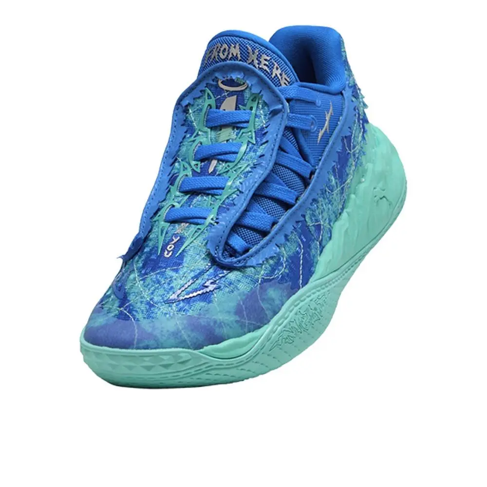 Puma shoes - PUMA Mb.05 Lo Team Basketball  Youth - 31326703 - Blue 4