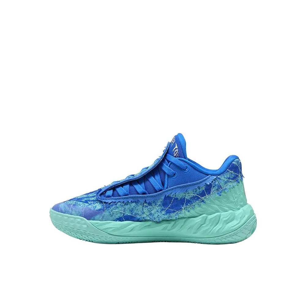 Puma shoes - PUMA Mb.05 Lo Team Basketball  Youth - 31326703 - Blue 9