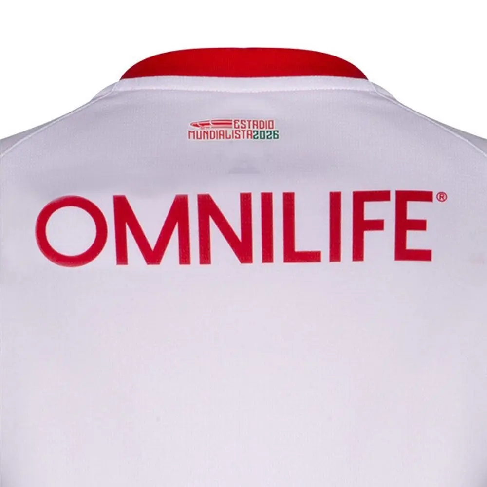 Puma clothing - PUMA Chivas 2526 Away Short Sleeve Soccer Jersey - 71358301 - White 2