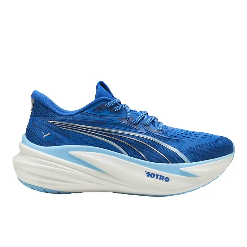 Magmax Nitro 2 Running Mens Blue Sneakers Athletic Shoes 31212521 by Puma