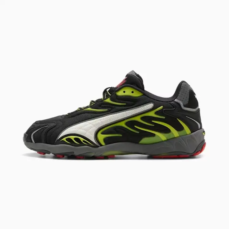 Puma shoes - PUMA Inhale - Inhale - 402459-01 - PUMA Black-Warm White-Lime Pow 16