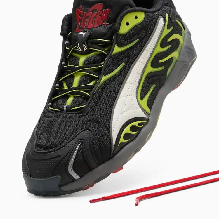 Puma shoes - PUMA Inhale - Inhale - 402459-01 - PUMA Black-Warm White-Lime Pow 21