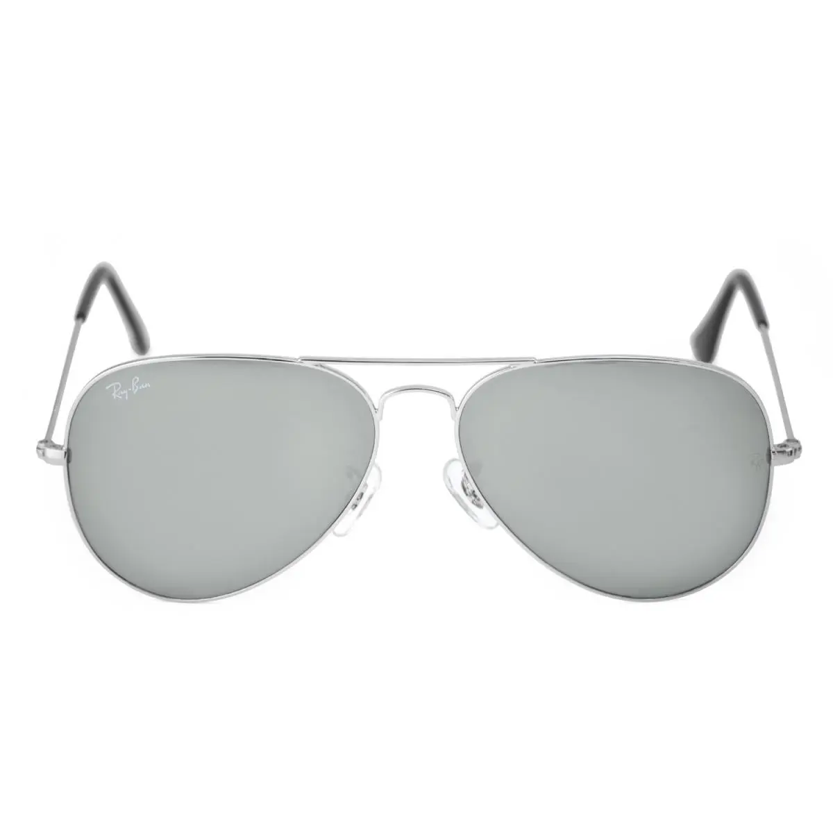 Ray-ban Sunglasses RB3025 Aviator Mirror Silver Frame Silver Mirror Lens 58mm by Ray-Ban