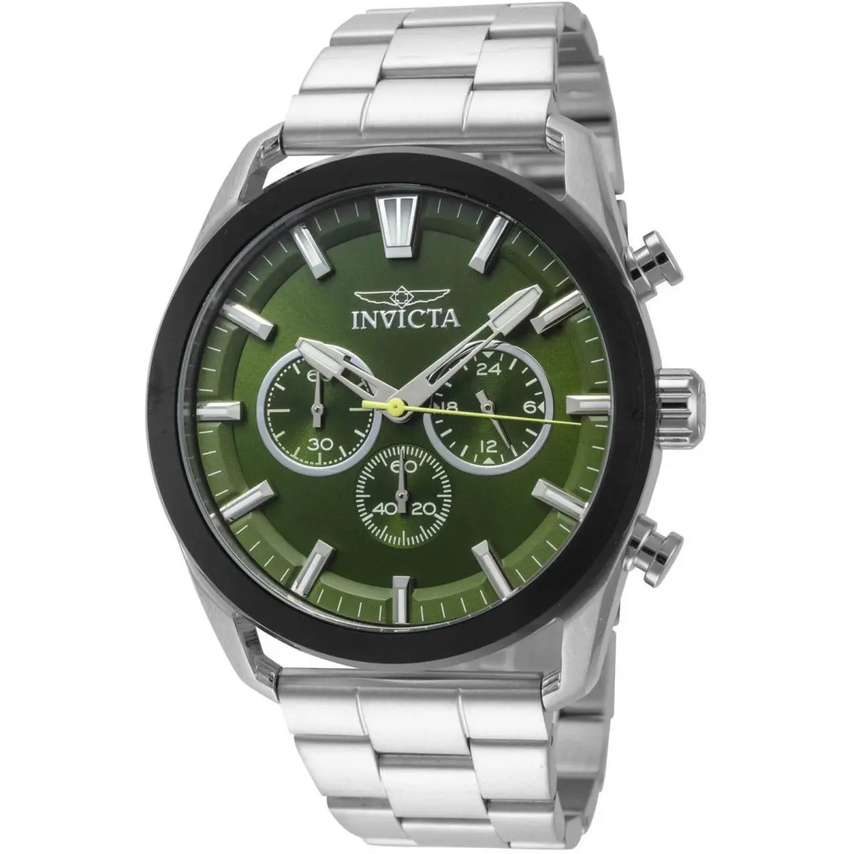 Invicta 50428 Speedway Men`s 45mm Stainless Steel Silver Quartz Watch