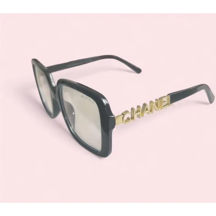 Chanel Eyeglasses Frame Woman 57 16 150. Black Golden Logo Price