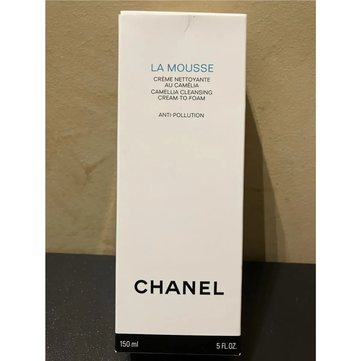 Chanel La Mousse Anti-pollution Camellia Cleansing Cream-to-foam 5oz/150ml