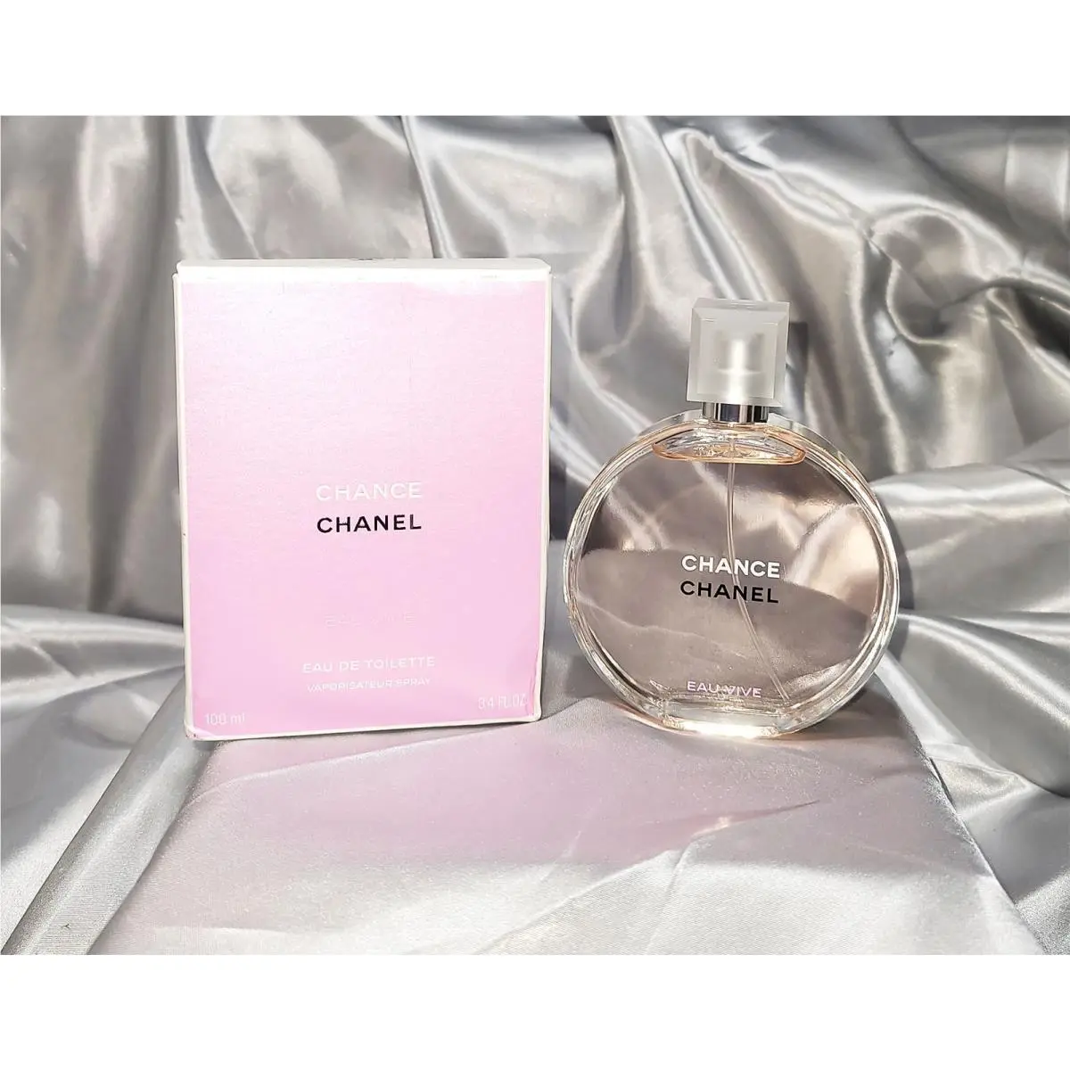 Chanel Chance Eau Vive Eau DE Toilette Spray 3.4 FL OZ