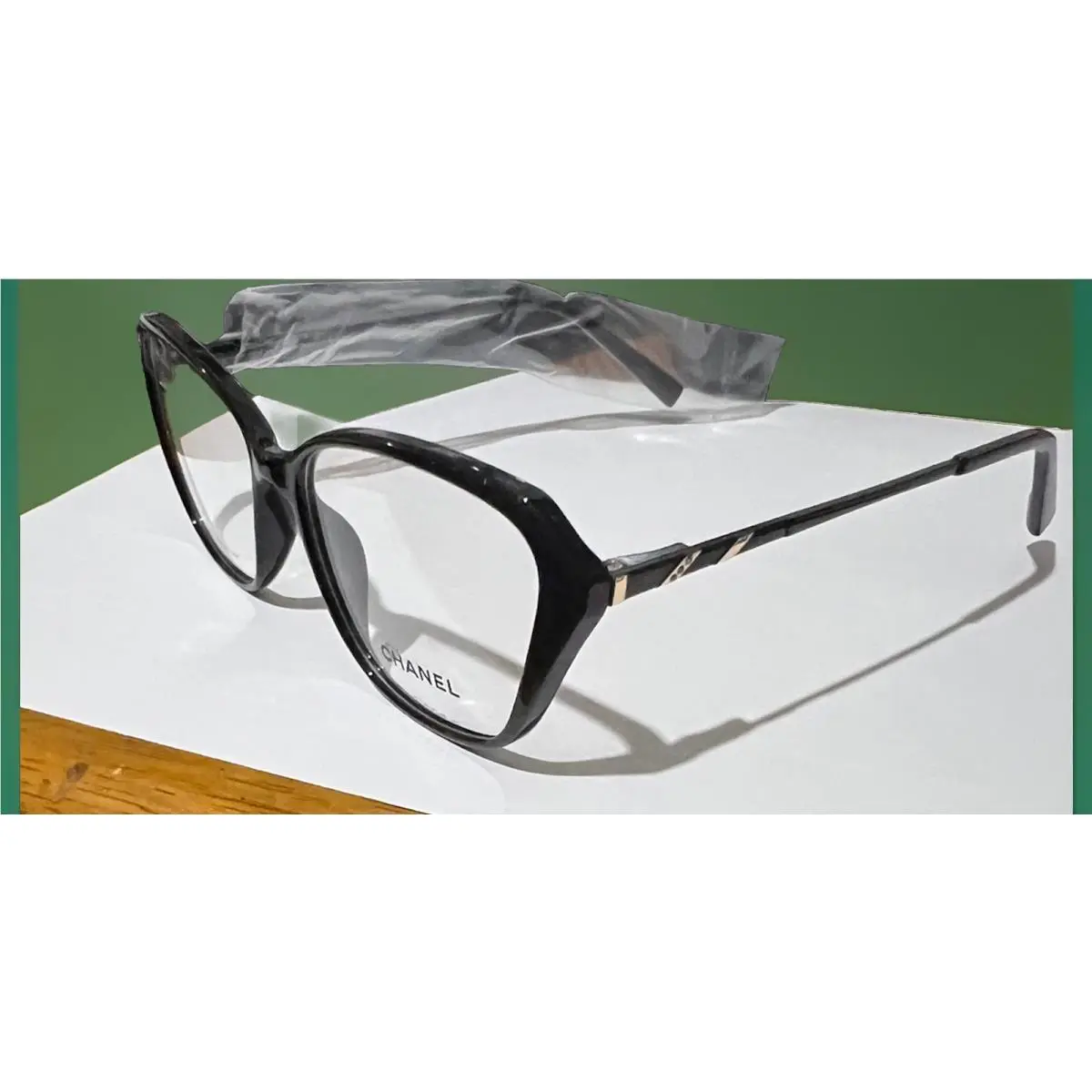 Chanel Eyeglasses Frame Black Woman 51 16 144 V Nice Quality