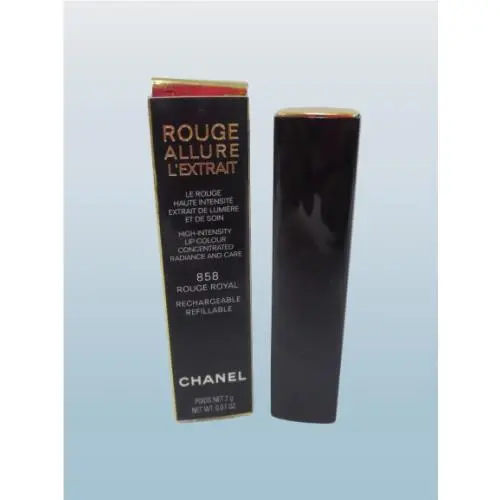 Chanel Rouge Allure L`extrait Lip Colour 858 Rouge Royal 0.07 OZ Box