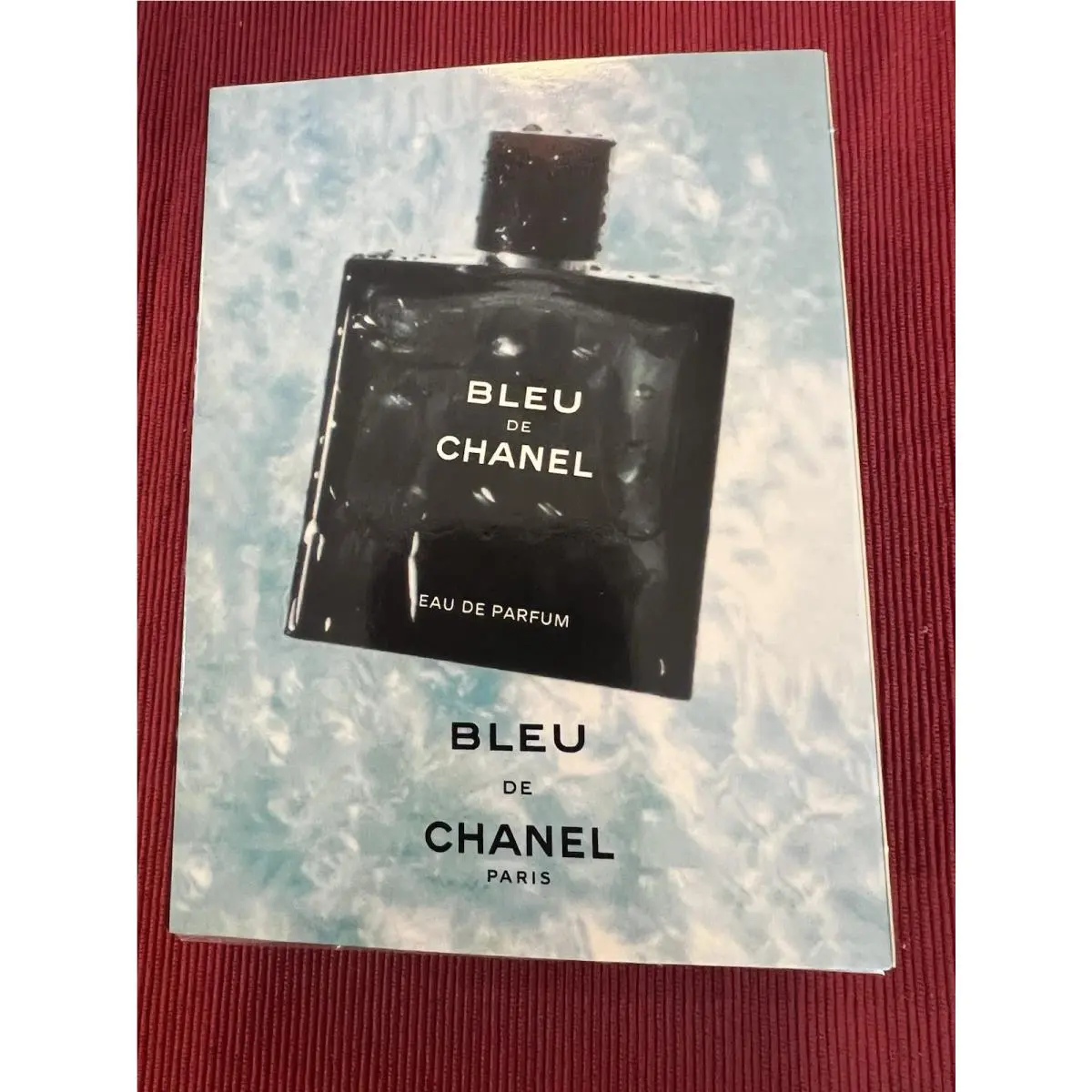 Bleu de Chanel Eau de Toilette 3.4oz Men`s Fragrance