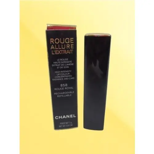 Chanel Rouge Allure L`extrait Lip Colour 858 Rouge Royal 0.07 OZ Box
