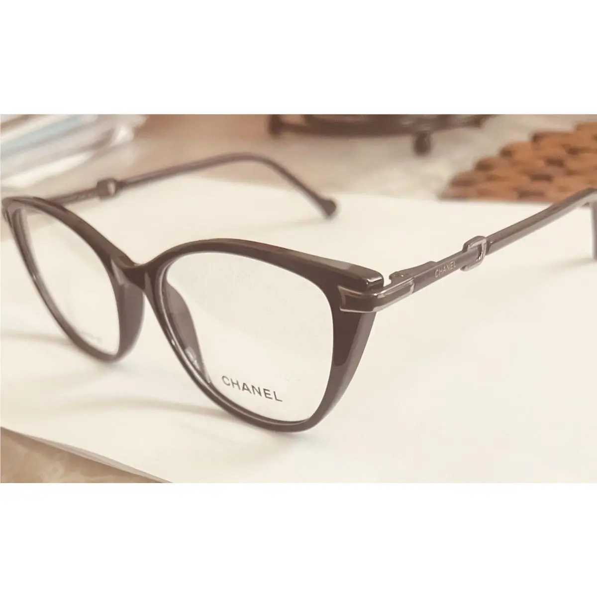 Chanel Eyeglasses Frame Woman Black 49 18 140 50%off V Nice Quality