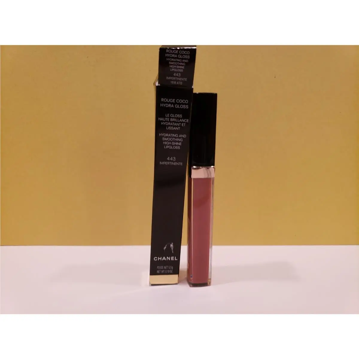 Chanel Rouge Coco Gloss Moisturizing Glossimer 443 Impertinente