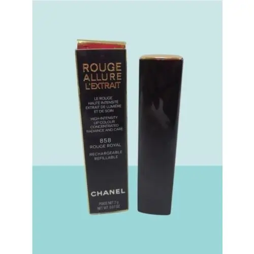 Chanel Rouge Allure L`extrait Lip Colour 858 Rouge Royal 0.07 OZ Box
