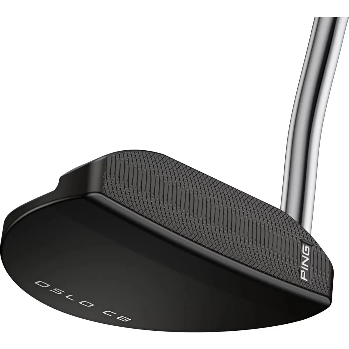Ping 2025 Pld Milled AS Oslo CB Putter RH 35 37.75 Matte Black Long Grip