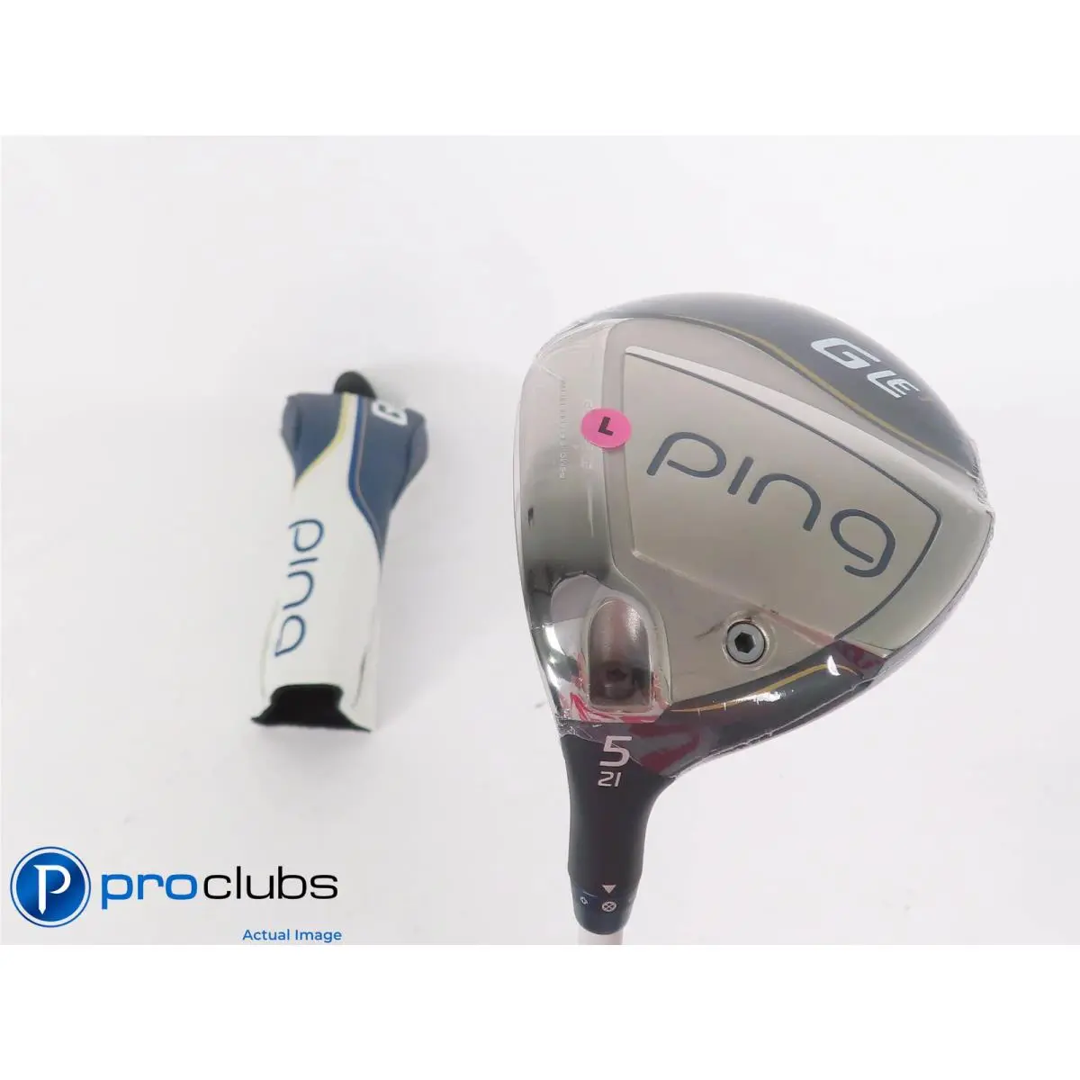 Left Handed Ladies Ping Gle3 21 5 Wood W/hc - Ping Ult 250 Ladies 517773
