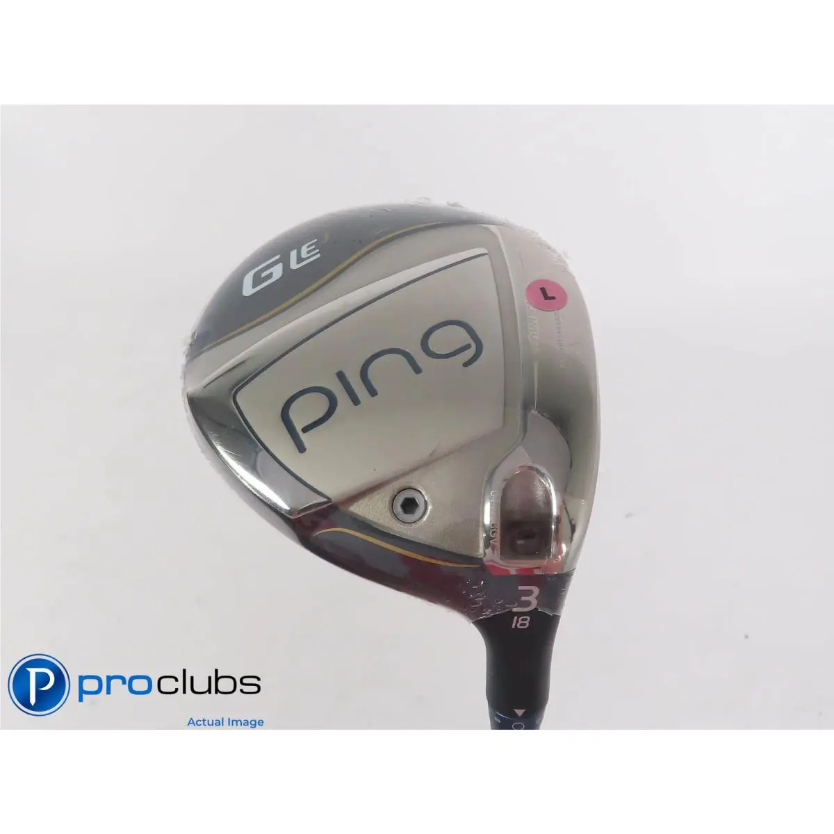 Ladies Ping GLE3 18 3 Wood - Ping Ult 250 Ladies Flex 517777
