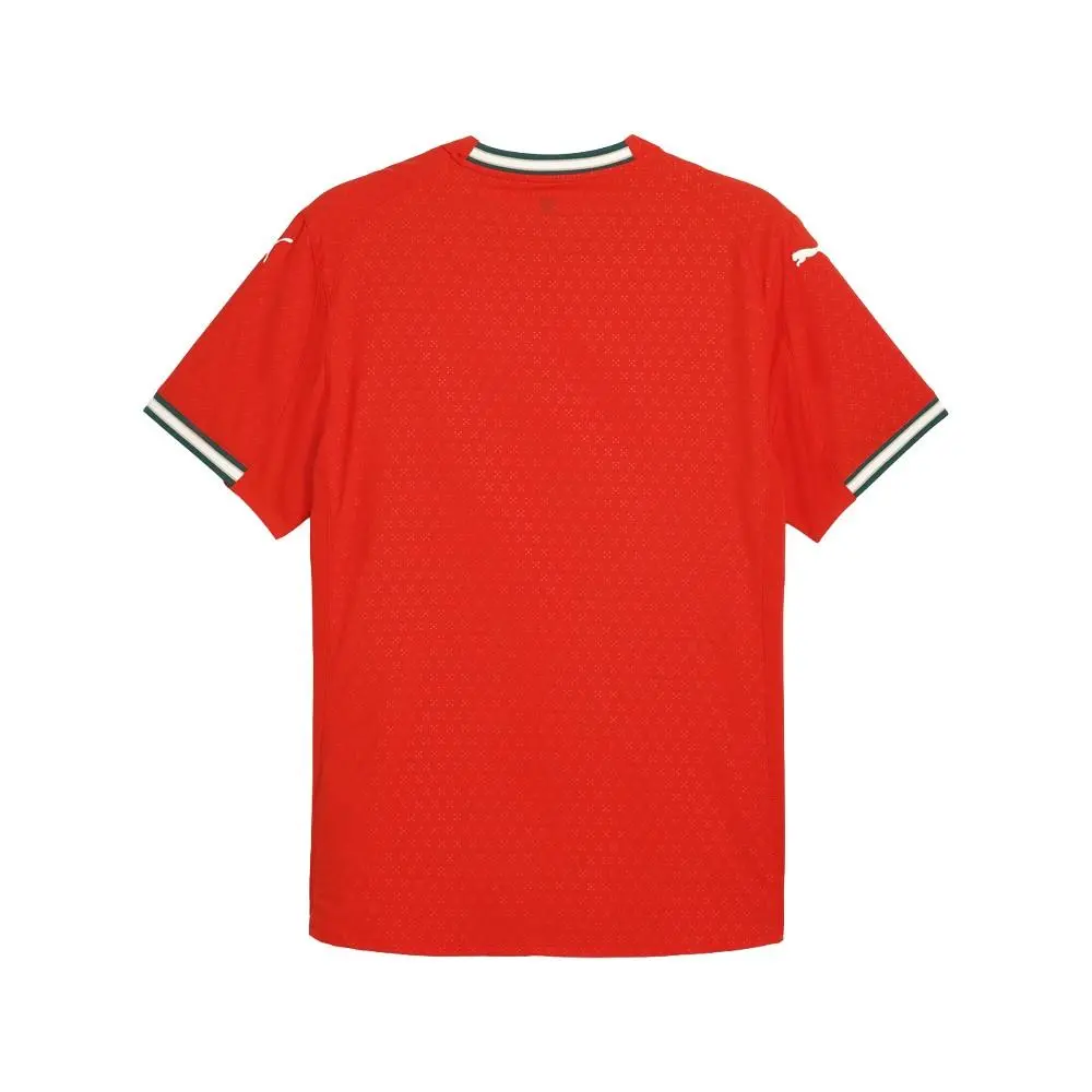 Puma clothing - PUMA Portugal `25 Home Authentic Crew Neck Short Sleeve Replica J - 78076601 - Red (UPC: 197674255819) 0